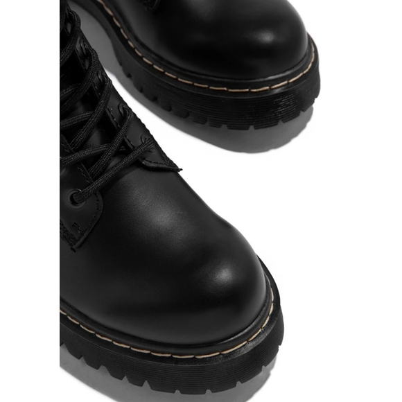 5.5, 6, 9 & 10🖤Secret Crush Combat Boot - BLK - Picture 2 of 7